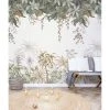 Lilipinso Papier Peint Jungle Indonésienne En Papier Marron 2m X 2,48m