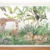 Yeda Design Papier Peint Panoramique Animaux Dans La Jungle 425x260cm 2 Yeda Design Papier Peint Panoramique Animaux Dans La Jungle 425x260cm -Boutique KidKraft papier peint panoramique animaux dans la jungle 425x260cm