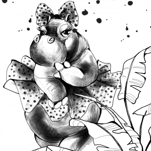 Acte Deco Papier Peint Panoramique Cirque De La Jungle - 255x250 - Noir 8 Acte Deco Papier Peint Panoramique Cirque De La Jungle - 255x250 - Noir – Image 6