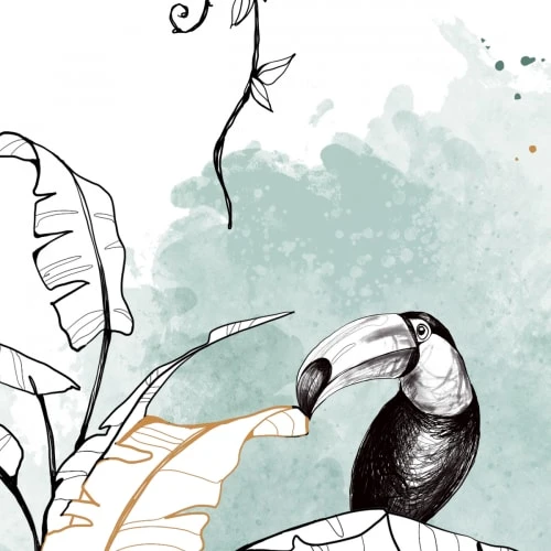 Acte Deco Papier Peint Panoramique Cirque De La Jungle - 425x250 - Multicolore 8 Acte Deco Papier Peint Panoramique Cirque De La Jungle - 425x250 - Multicolore – Image 6