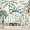 99Déco Papier Peint Panoramique Enfant Végétal 336x270cm