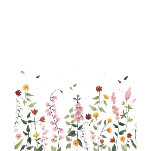 Lilipinso Papier Peint Panoramique Fleurs En Papier Multicolore 2m X 2,48m 4 Lilipinso Papier Peint Panoramique Fleurs En Papier Multicolore 2m X 2,48m – Image 2