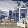 Ciment Factory Papier Peint Panoramique Gravure Les éléphants 390x270cm -Boutique KidKraft papier peint panoramique gravure les elephants 390x270cm 36