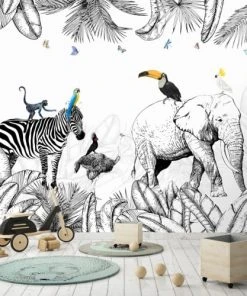 99Déco Papier Peint Panoramique Intissé 336x270cm