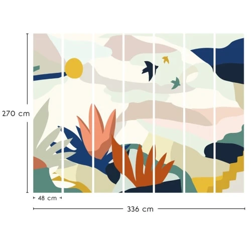 99Déco Papier Peint Panoramique Intissé 336x270cm 7 99Déco Papier Peint Panoramique Intissé 336x270cm – Image 5