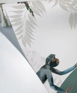 99Déco Papier Peint Panoramique Jungle Singe 432x270cm -Boutique KidKraft papier peint panoramique jungle singe 432x270cm 5