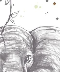 Acte Deco Papier Peint Panoramique Scène Girafes - 255x250 - Gris -Boutique KidKraft papier peint panoramique scene girafes 255x250 gris 11