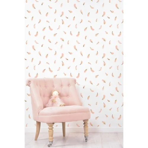 Lilipinso Papier Peint Plumes En Papier Rose 50cm X 10m 3 Lilipinso Papier Peint Plumes En Papier Rose 50cm X 10m