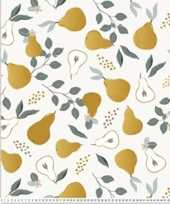 Lilipinso Papier Peint Pretty Pears Multicolore -Boutique KidKraft papier peint pretty pears multicolore 3