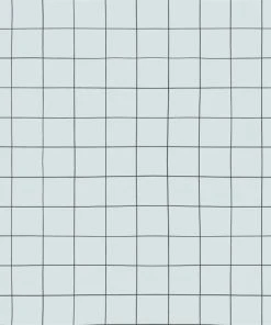 Lilipinso Papier Peint Quadrillage En Papier Bleu Turquoise 50cm X 10m -Boutique KidKraft papier peint quadrillage en papier bleu turquoise 50cm x 10m 1