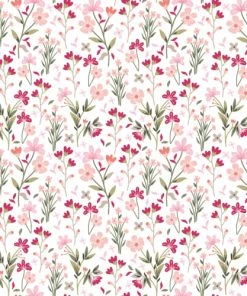 Lilipinso Papier Peint Spring Blanc