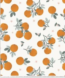 Lilipinso Papier Peint Tangerine Orange -Boutique KidKraft papier peint tangerine orange 2