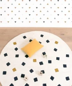 Lilipinso Papier Peint Triangles En Papier Marron 50cm X 10m -Boutique KidKraft papier peint triangles en papier marron 50cm x 10m 2