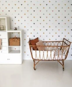 Lilipinso Papier Peint Triangles En Papier Marron 50cm X 10m -Boutique KidKraft papier peint triangles en papier marron 50cm x 10m 3