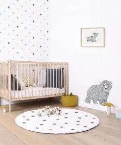 Lilipinso Papier Peint Triangles En Papier Multicolore 50cm X 10m -Boutique KidKraft papier peint triangles en papier multicolore 50cm x 10m 3