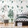 Decochic Papier Peint Vinyle Adhésif Cactus Verts 50x300 Cm -Boutique KidKraft papier peint vinyle adhesif cactus verts 50x300 cm