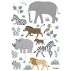 Lilipinso Planche De Stickers Animaux De La Jungle Multicolore -Boutique KidKraft planche de stickers animaux de la jungle multicolore