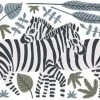Lilipinso Planche De Stickers Décoratifs Zèbres Multicolore