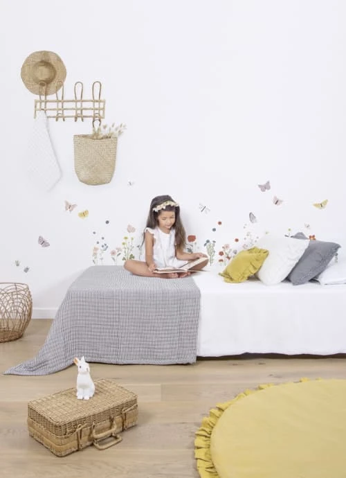 Lilipinso Planche De Stickers Fleurs Bouton D'or 4 Lilipinso Planche De Stickers Fleurs Bouton D'or â Image 2