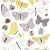Lilipinso Planche De Stickers Papillons Et Insectes