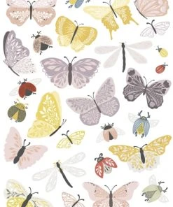Lilipinso Planche De Stickers Papillons Et Insectes