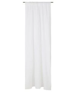 Maisons Du Monde Rideau à L'unité En Gaze De Coton Biologique OEKO-TEX® Ecru 110x250