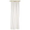 Maisons Du Monde Rideau à Nouettes En Coton Blanc à Pois Dorés à L'unité 102x250