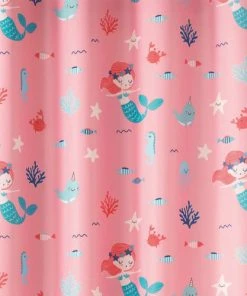 Douceur D'Intérieur Rideau à Oeillets Rose 140x260cm 7 Douceur D'Intérieur Rideau à Oeillets Rose 140x260cm -Boutique KidKraft rideau a oeillets rose 140x260cm 2