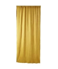 Maisons Du Monde Rideau à Passants En Coton Vert D'eau à L'unité 110x250 -Boutique KidKraft rideau a passants en coton jaune moutarde a l unite 110x250 noa 1000 9 37 206882 1