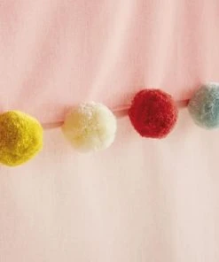 Maisons Du Monde Rideau à Passants En Coton Rose à Pompons à L'unité 105x250 -Boutique KidKraft rideau a passants en coton rose a pompons a l unite 105x250 1000 9 16 181195 6