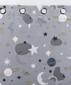 Home Maison Rideau Occultant Enfant Ambiance Astrale Polyester Gris 260 X 140 -Boutique KidKraft rideau occultant enfant ambiance astrale polyester gris 260 x 140 5