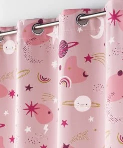 Home Maison Rideau Occultant Enfant Ambiance Astrale Polyester Rose 260 X 140 10 Home Maison Rideau Occultant Enfant Ambiance Astrale Polyester Rose 260 X 140 -Boutique KidKraft rideau occultant enfant ambiance astrale polyester rose 260 x 140 2