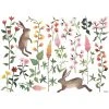 Lilipinso Sticker Décora Fleurs Et Lapins En Vinyle Multicolor 64x90cm -Boutique KidKraft sticker decora fleurs et lapins en vinyle multicolor 64x90cm