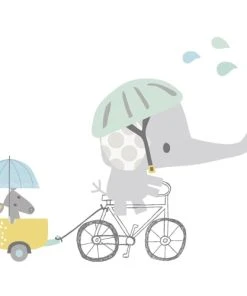 Boutique KidKraft 34 Lilipinso Sticker éléphant En Vinyle Mat Gris