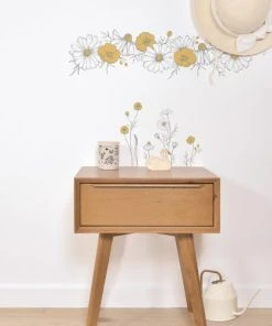 Lilipinso Sticker Guirlande De Fleurs En Vinyle Mat Blanc -Boutique KidKraft sticker guirlande de fleurs en vinyle mat blanc 1