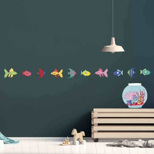 Draeger Paris Sticker Mural Aquarium 4 Draeger Paris Sticker Mural Aquarium – Image 2