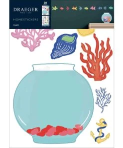 Draeger Paris Sticker Mural Aquarium 11 Draeger Paris Sticker Mural Aquarium -Boutique KidKraft sticker mural aquarium 4