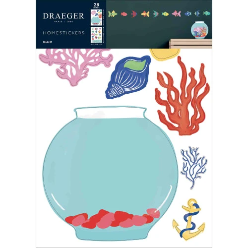 Draeger Paris Sticker Mural Aquarium 7 Draeger Paris Sticker Mural Aquarium – Image 5