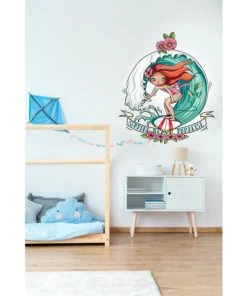 Acte Deco Sticker Mural Beach Paradise Girl Pour Enfant - 110x60 -Boutique KidKraft sticker mural beach paradise girl pour enfant 110x60 3