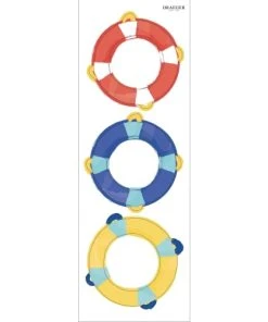 Draeger Paris Sticker Mural Bouées Tricolores -Boutique KidKraft sticker mural bouees tricolores 4