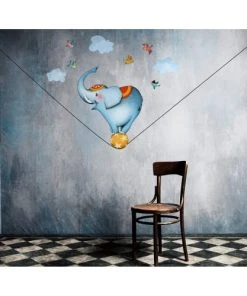 Acte Deco Sticker Mural éléphant Funambule Pour Enfant - 110x60 7 Acte Deco Sticker Mural éléphant Funambule Pour Enfant - 110x60 -Boutique KidKraft sticker mural elephant funambule pour enfant 110x60 3