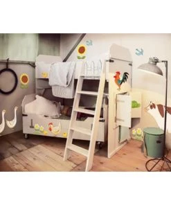 Acte Deco Sticker Mural Les Animaux De La Ferme Pour Enfant - 110x60 -Boutique KidKraft sticker mural les animaux de la ferme pour enfant 110x60 3