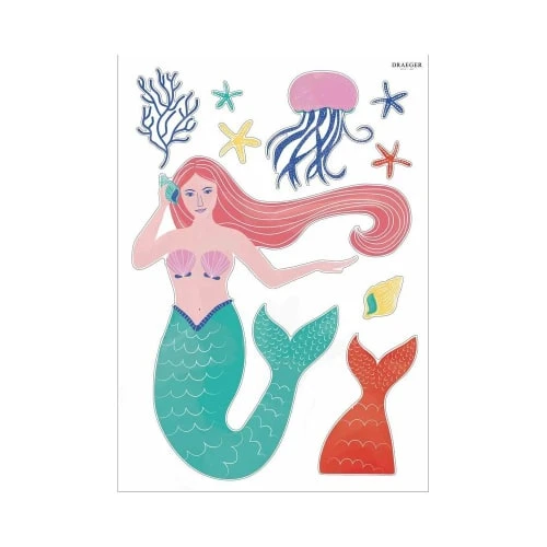 Draeger Paris Sticker Mural Petite Sirène 4 Draeger Paris Sticker Mural Petite Sirène – Image 2