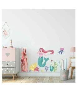 Draeger Paris Sticker Mural Petite Sirène 10 Draeger Paris Sticker Mural Petite Sirène -Boutique KidKraft sticker mural petite sirene 2