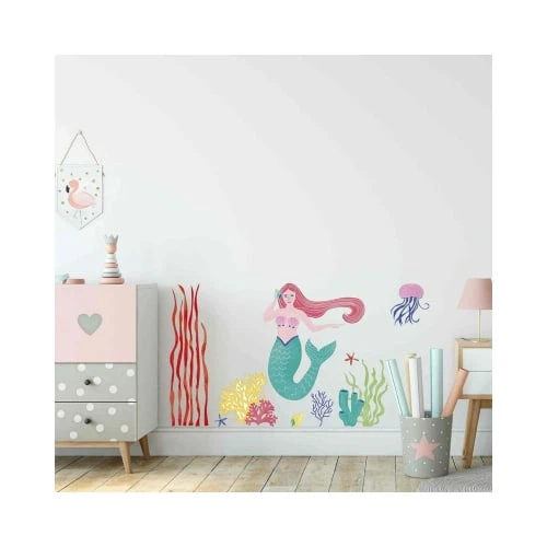 Draeger Paris Sticker Mural Petite Sirène 5 Draeger Paris Sticker Mural Petite Sirène – Image 3