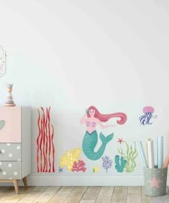 Draeger Paris Sticker Mural Petite Sirène