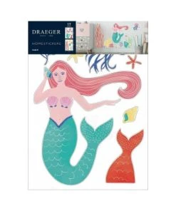 Draeger Paris Sticker Mural Petite Sirène 11 Draeger Paris Sticker Mural Petite Sirène -Boutique KidKraft sticker mural petite sirene 3