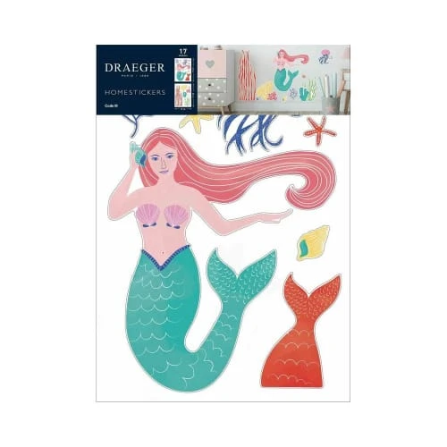 Draeger Paris Sticker Mural Petite Sirène 6 Draeger Paris Sticker Mural Petite Sirène – Image 4