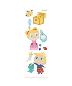 Draeger Paris Sticker Mural Princesse Et Prince -Boutique KidKraft sticker mural princesse et prince 1