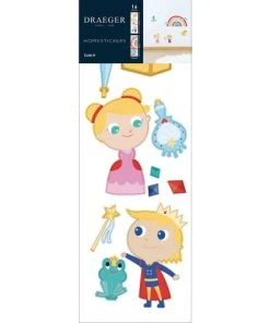 Draeger Paris Sticker Mural Princesse Et Prince -Boutique KidKraft sticker mural princesse et prince 4